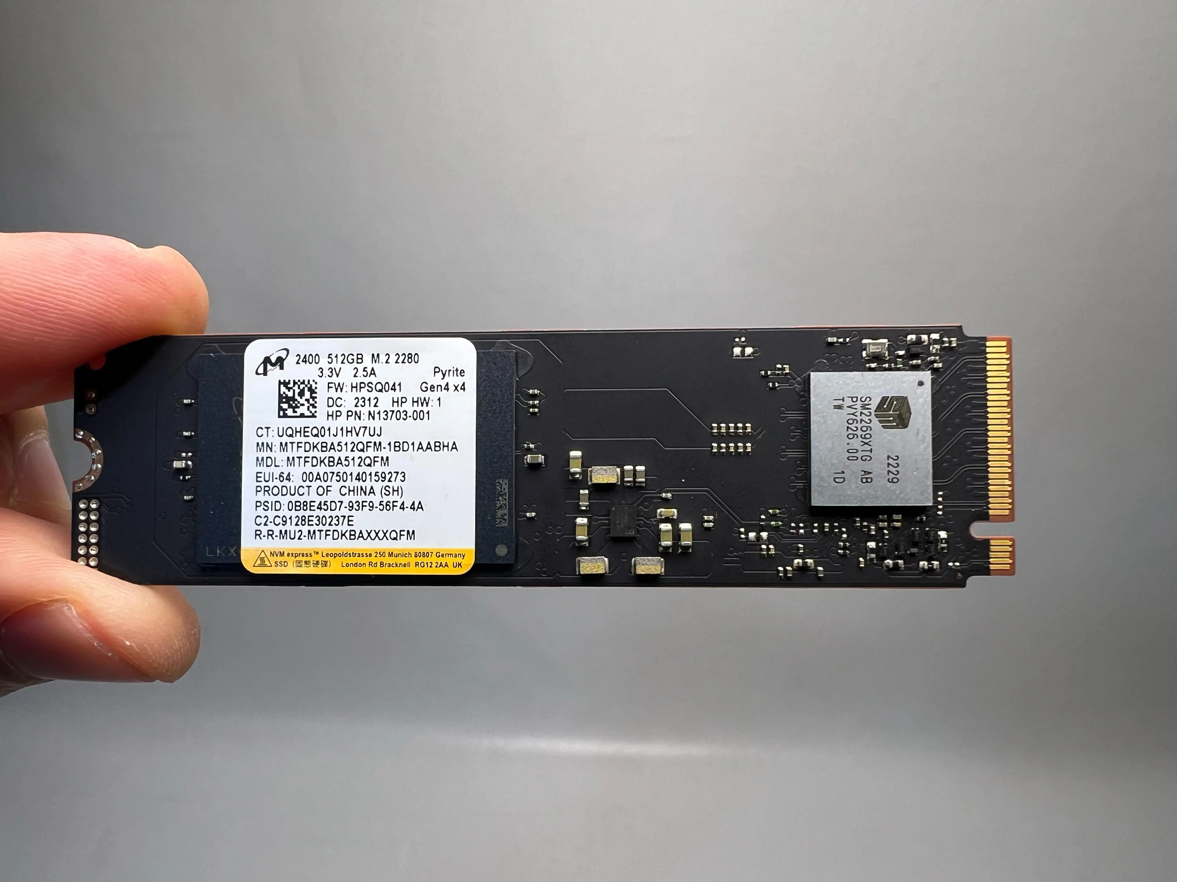 512GB M.2 SSD