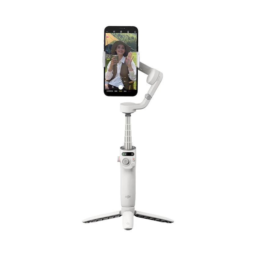 Selfi üçün monopod DJI Osmo Mobile 6 Platinum Gray