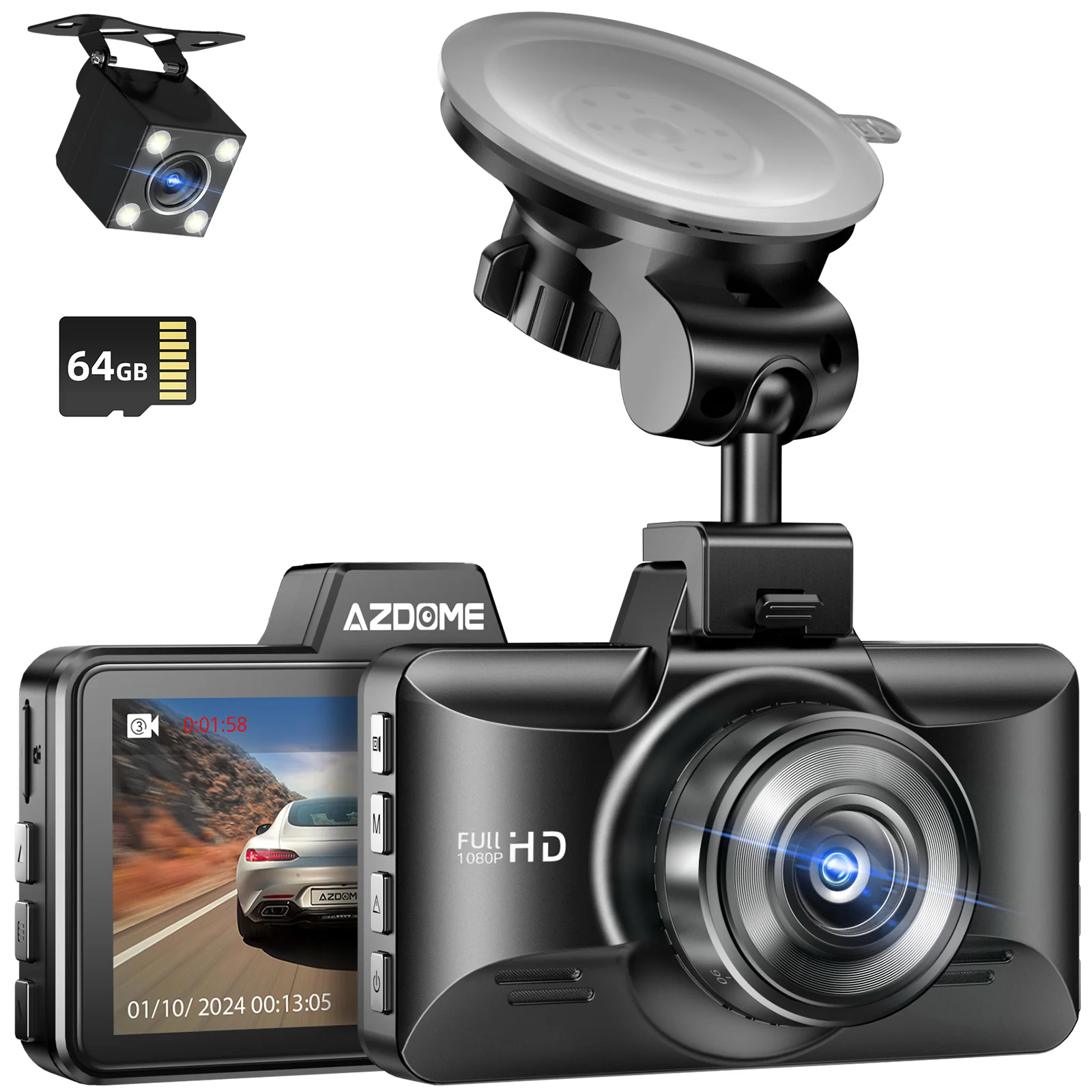 Videoqeydiyyatçı AZDOME M01 Pro