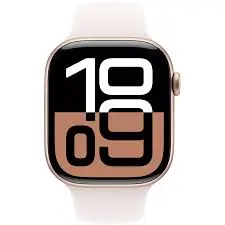 Ağıllı saat Apple Watch Series 10 GPS 46mm Rose Gold Aluminium Case with Light Blush Sport Band - S/M