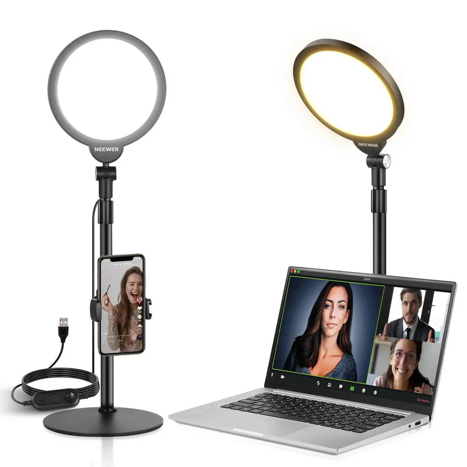 NEEWER R06 LED Selfi İşığı – Telefon və Noutbuk üçün
