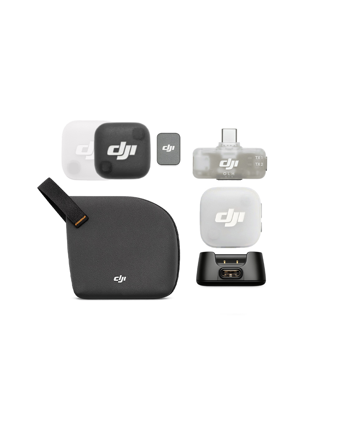 DJI Mic Mini 2 Tək Mikrofon Dəsti ( 1 TX + 1 Mobile RX )